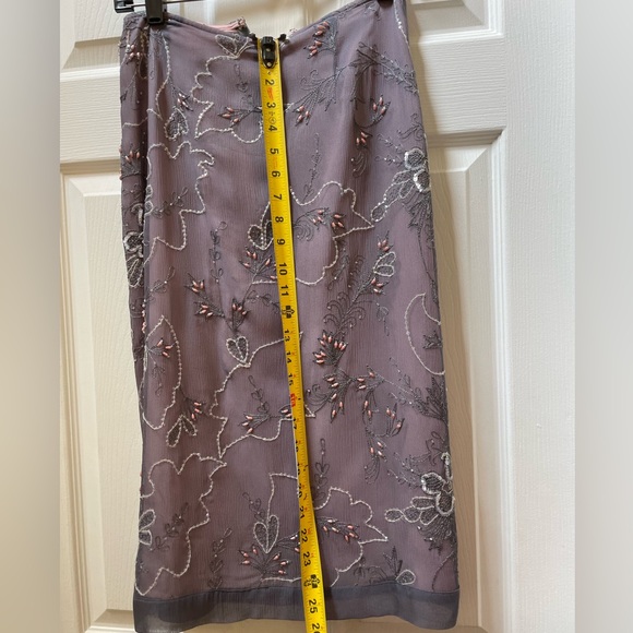 Anthropologie Tessuto Beaded Skirt - Picture 6 of 6